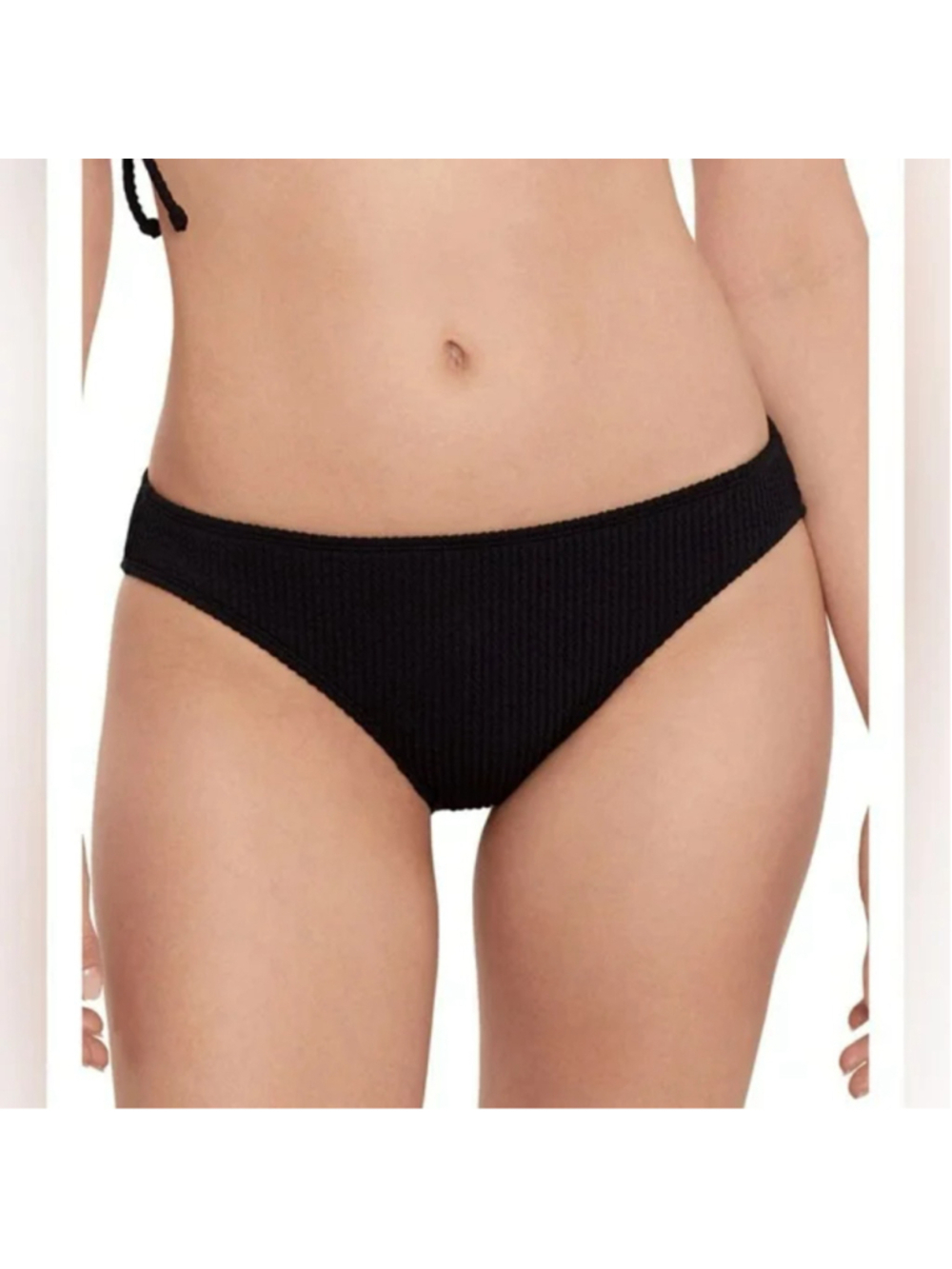 Salt + Cove Size Medium Black Hipster Bikini Bottoms NWT